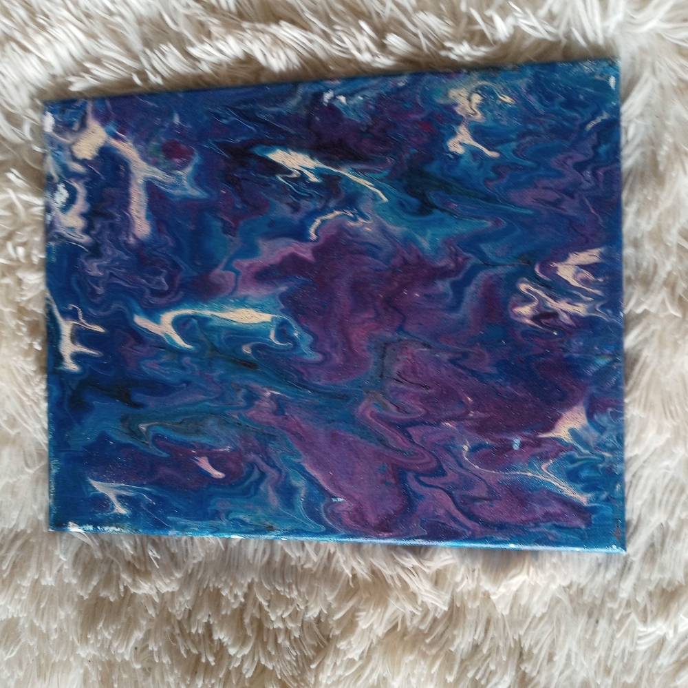 Free Flow Galaxy an original acrylic artwork by myself @shahantag